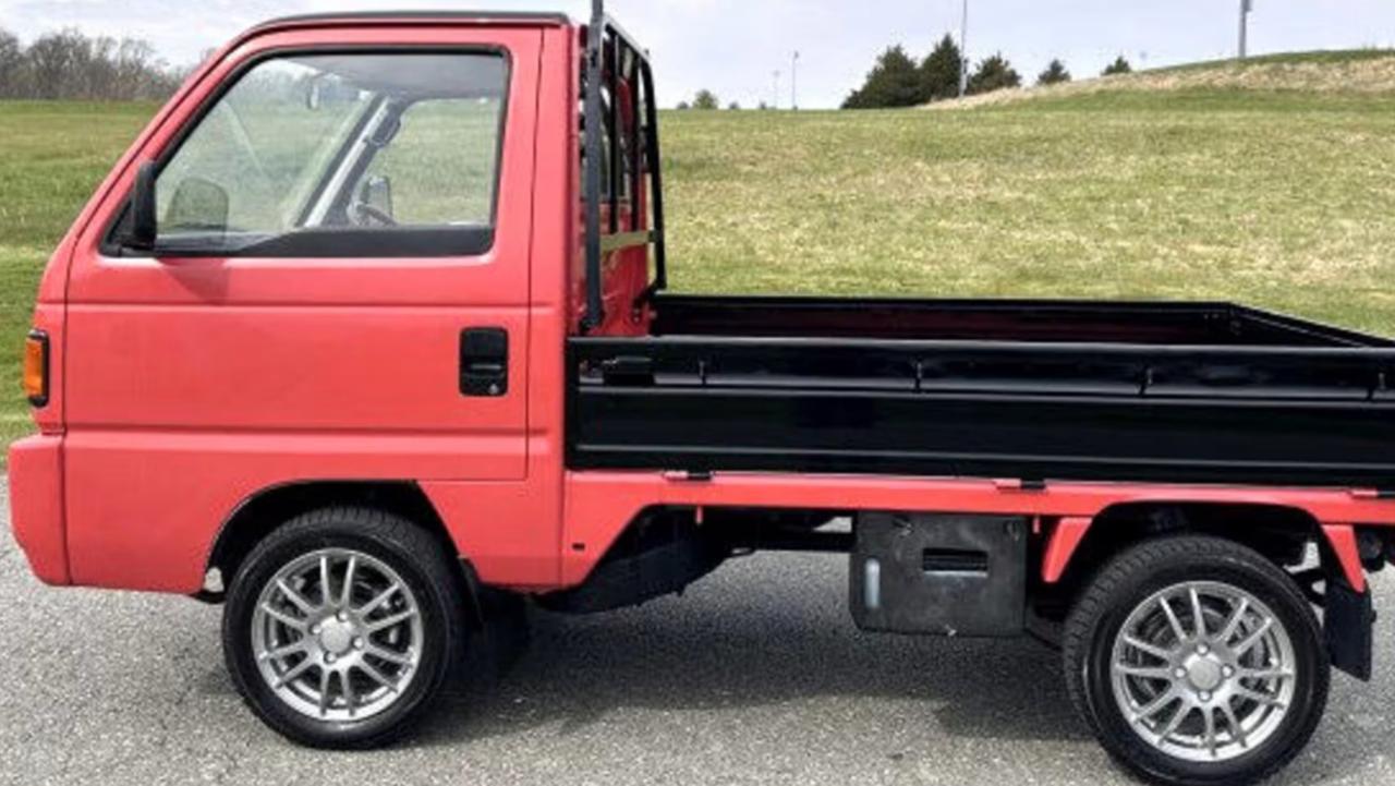 If a Porsche is a bit beyond you then how about this 4-wheel-drive, 656cc inline 3-cylinder, 5-speed Honda Acty Pickup?