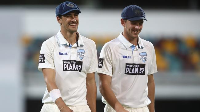 Pace aces Mitchell Starc and Josh Hazlewood were not given the correct lead-in to this Test series. Picture: Getty Images