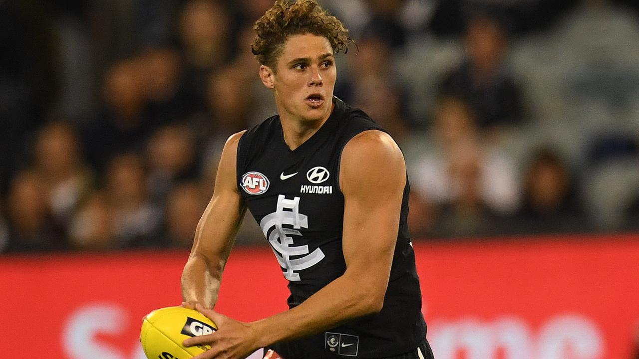 Charlie Curnow in action during his breakout 2018.