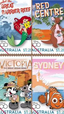 Australia Post celebrates 100 years of Disney magic