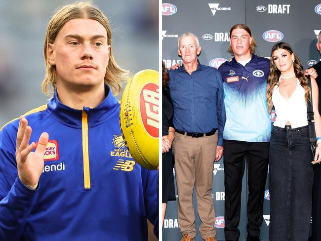 Harley reid with his family. Photo: Getty, Dylan Burns and Will Russell.