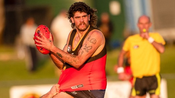 Patrick Farrant in action for Fitzroy Stars. Picture: Field of View Photography