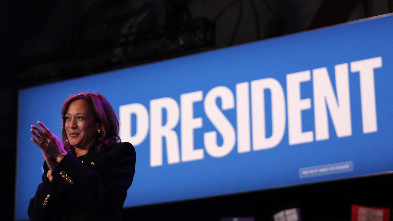 Recent polls have improved the outlook for Vice President Kamala Harris. Picture: Michael M. Santiago/Getty Images/AFP