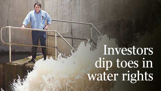 Investors Dip Their Toes In Water Rights | The Australian