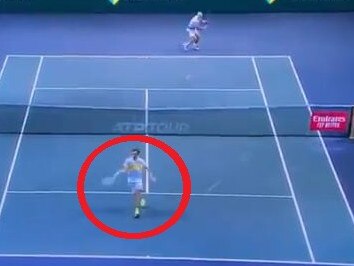 Daniil Medvedev was doing Daniil Medvedev things.