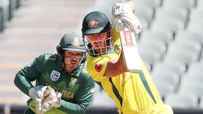 Big-hitting batsman Chris Lynn has effectively ruled himself out of World Cup reckoning. Picture: AAP 