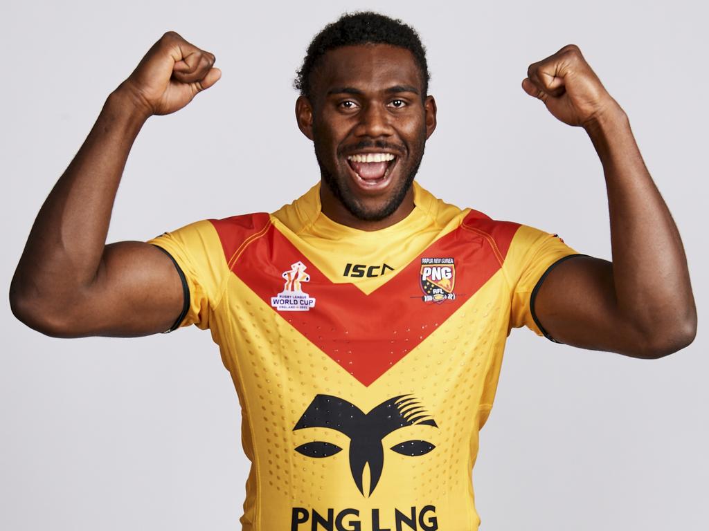 Jimmy Ngutlik. Photo: Gareth Copley/Getty Images for Rugby League World Cup