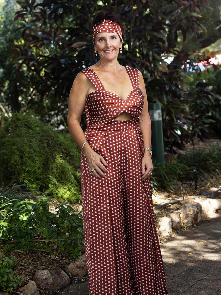 Kelly Julicher was all dressed up for the Darwin Cup. Picture: KERI MEGELUS