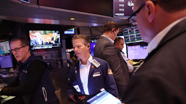 US stocks were spooked this week by the realisation China’s AI capability could challenge Silicon Valley dominance. Picture: Getty Images