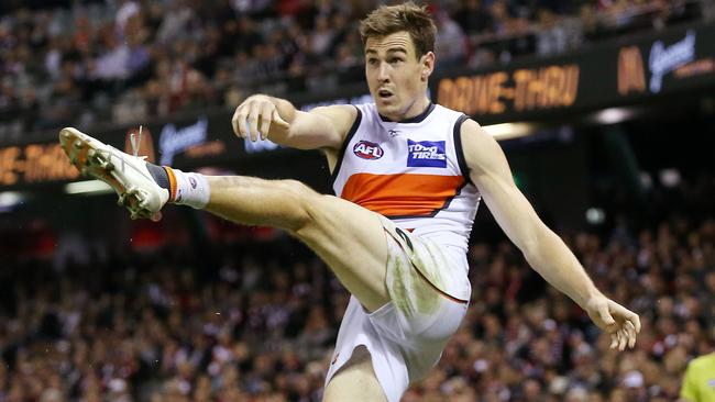 A fit Jeremy Cameron is crucial to the Giants’ success. Picture: Michael Klein