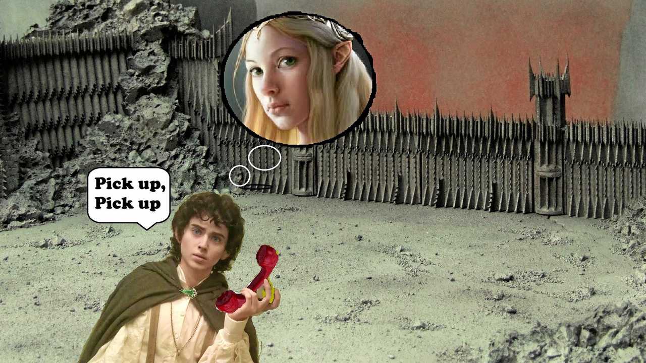 NERVE WRACKING: Picking up the phone to call a girl before caller ID was a bit like "walking through the gates of Mordor" according to Andrew Gale. Picture: Contributed