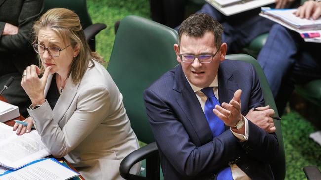 For many Victorians, Jacinta Allan is an extension of Daniel Andrews. Picture: David Geraghty