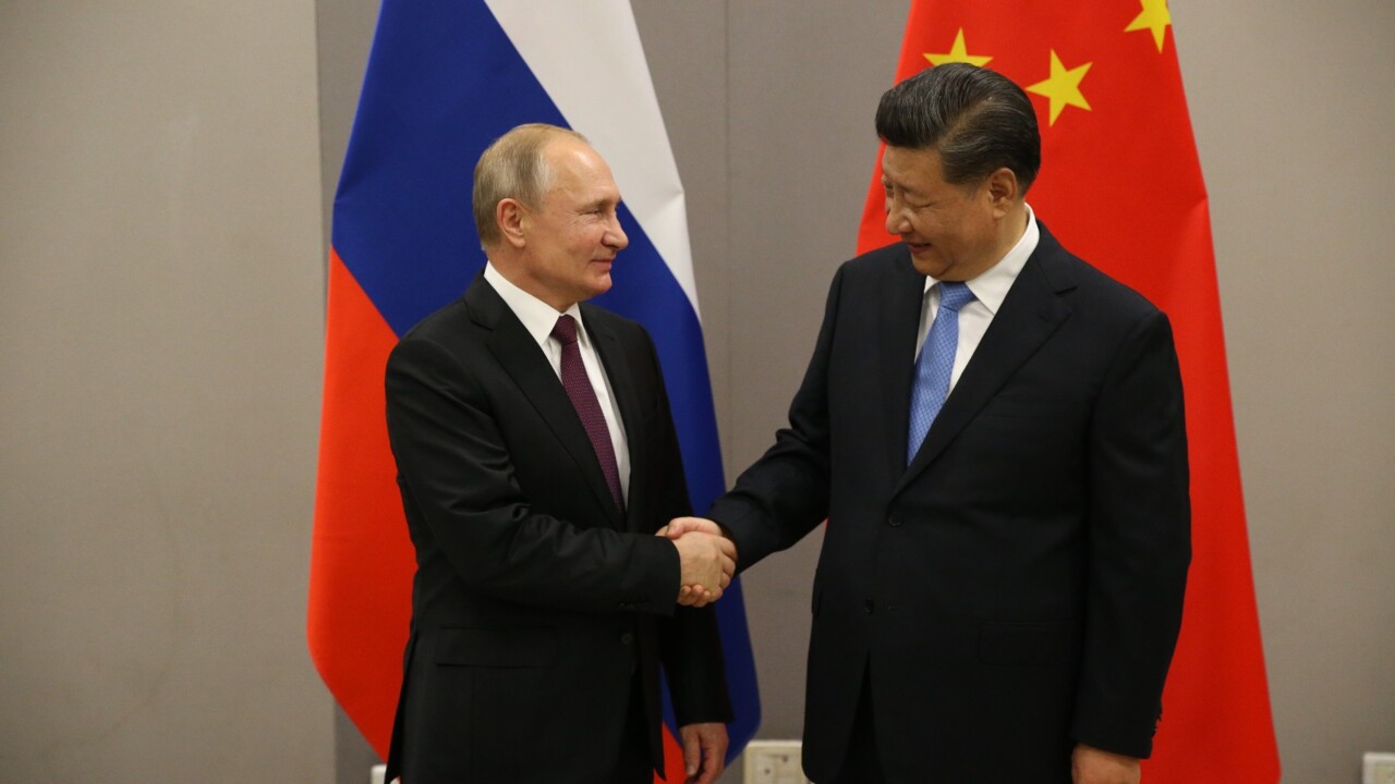 Russia and China unite to release statement criticising AUKUS alliance