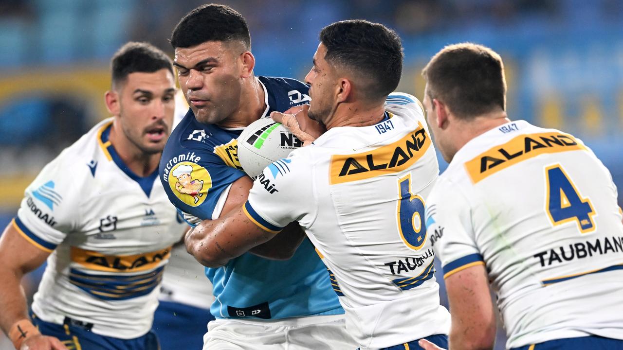 David Fifita scored a sensational try against the Eels.