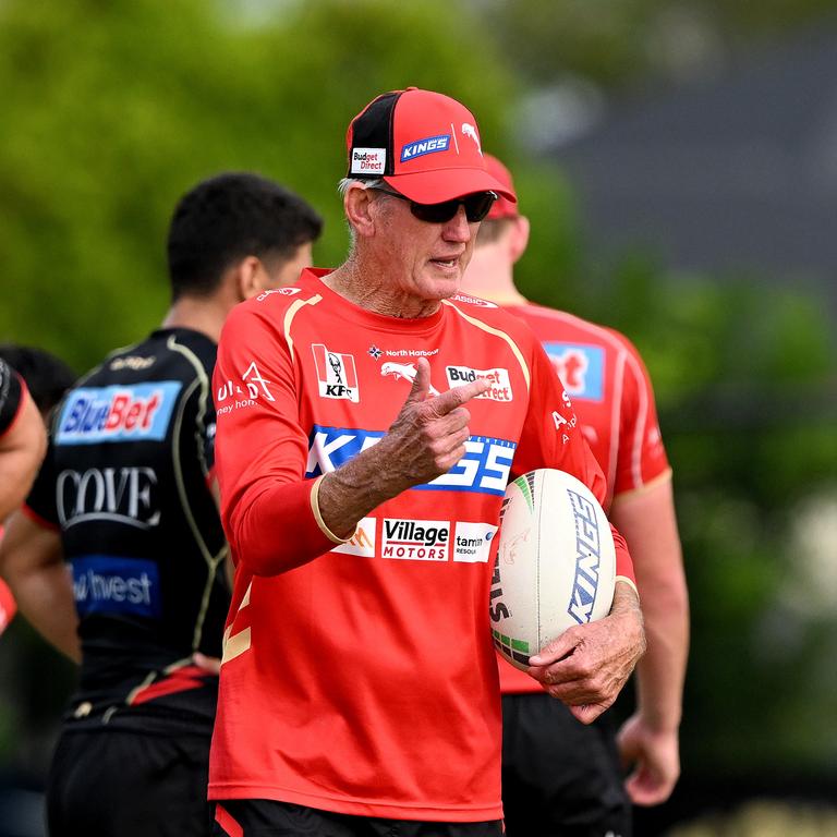 Dolphins coach Wayne Bennett wants the NRL doctor out of the box. Picture: Getty Images