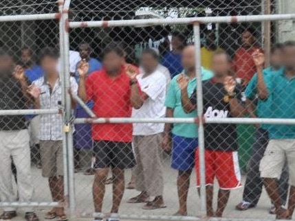 Nauru detention centre Danish visit