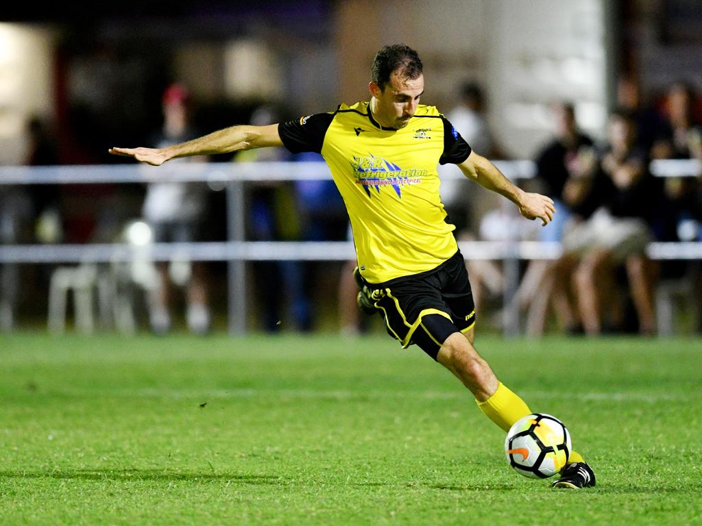 Edge Hill United’s Ari Isman. Picture: Alix Sweeney