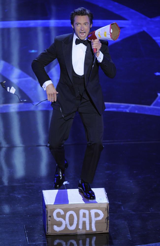 Hugh Jackman hosted the Academy Awards in 2009 and has given this year’s MC Jimmy Kimmel his tick of approval.