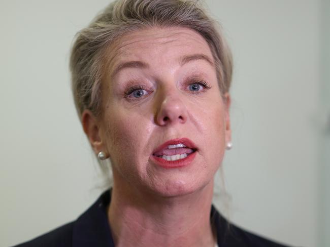 CANBERRA, AUSTRALIA - NewsWire Photos OCTOBER 20, 2021: Senator for Victoria Bridget McKenzie spoke to media at Parliament House in Canberra.Picture: NCA NewsWire / Gary Ramage