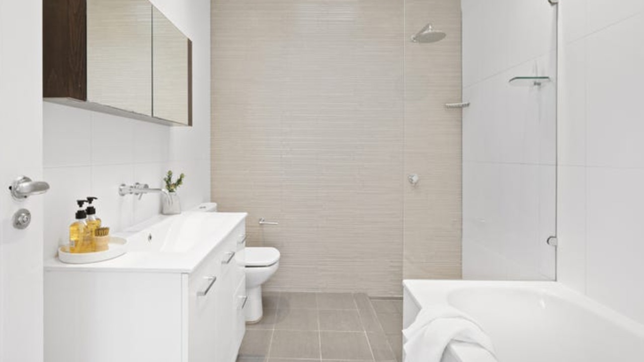 One of the bathrooms before renovations. Picture: realestate.com.au