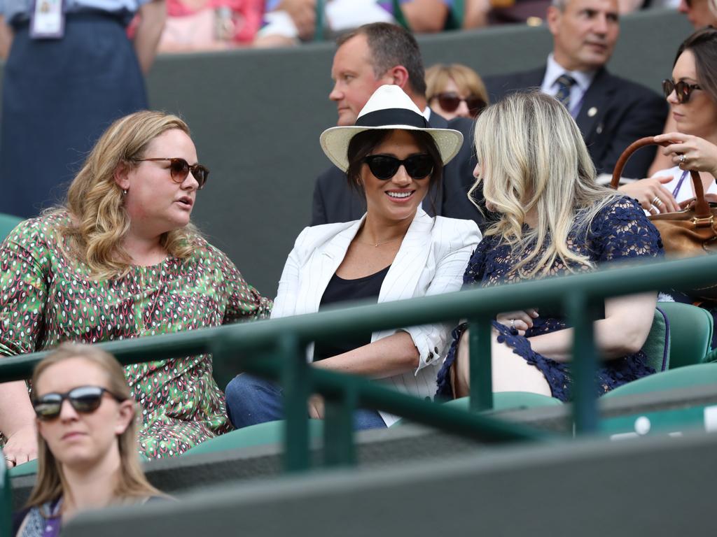 Meghan Markle at Wimbledon. Picture: Ella Pellegrini