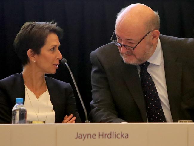 Jayne Hrdlicka and David Hearn in 2018. Picture: Stuart McEvoy