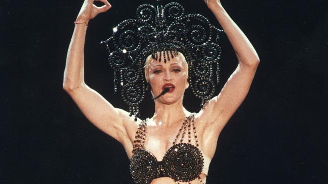 12/1993. Madonna in concert in Sydney. *Warning*Not for syndication or photosales. Neg No. 931121/50
