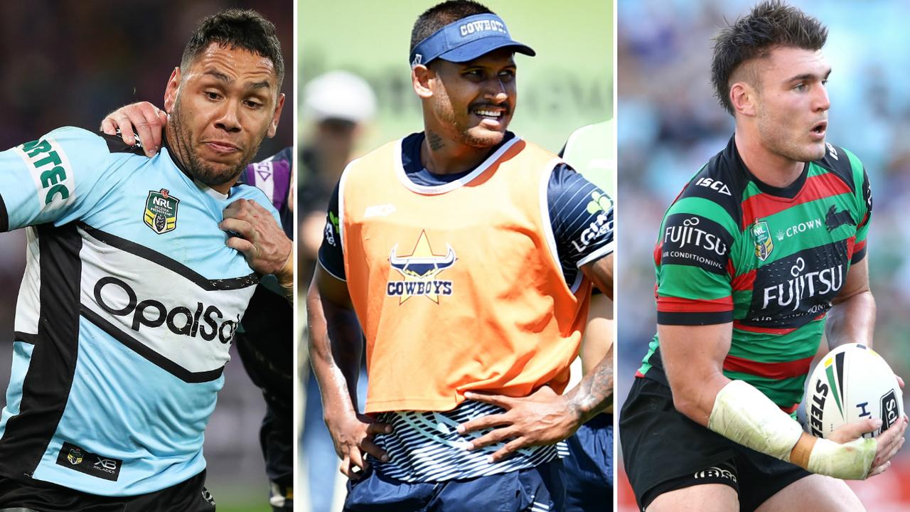 Jesse Ramien, Ben Barba and Angus Crichton have all found new homes.
