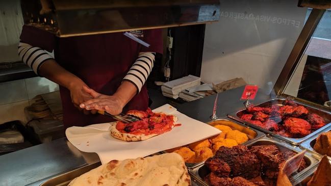 The cheesy naan kebabs are a customer favourite. Picture: Google Earth.