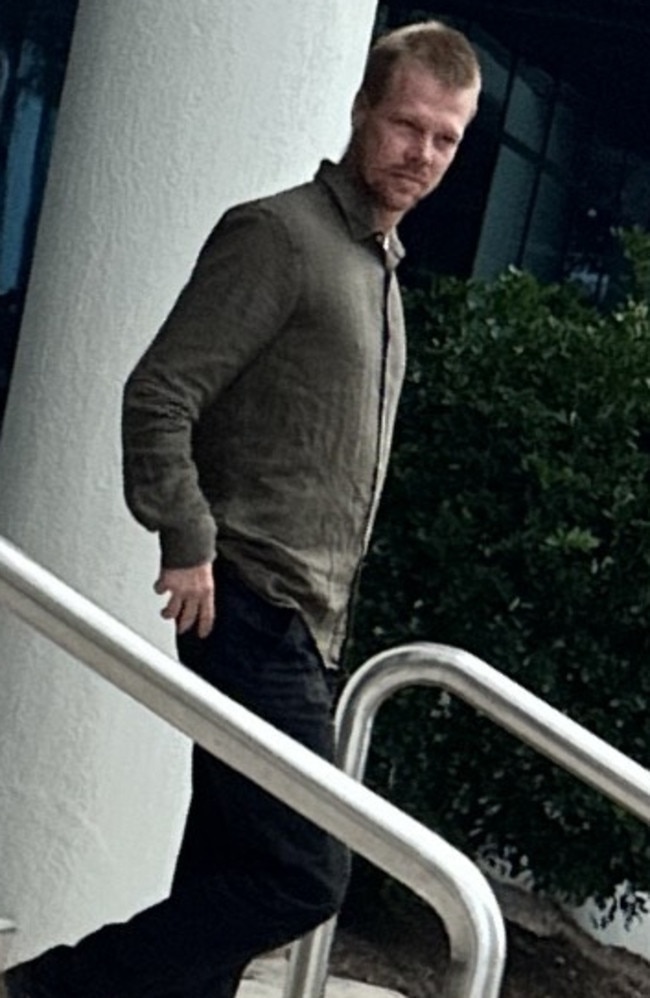 Mann-Hennessey outside court. Picture: Sam Turner