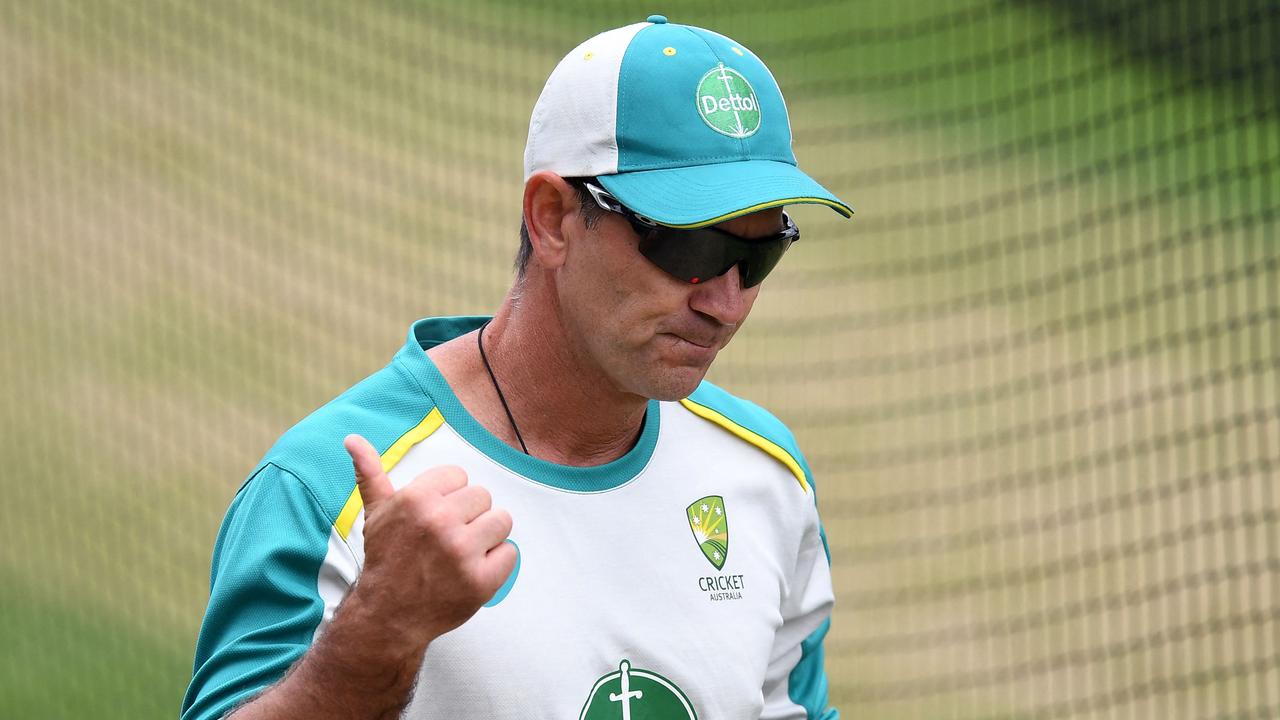 Justin Langer is a free agent after resigning as Australia coach. Picture: William West/AFP