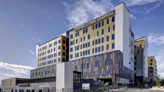 Current plans put the bulk of the region’s population relying on Campbelltown Hospital to access urgent public healthcare. Picture: CPB Contractors