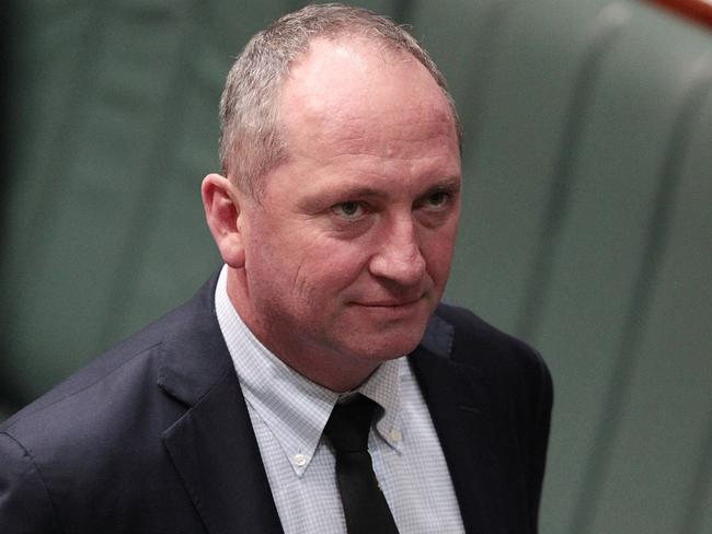 Deputy Prime Minister Barnaby Joyce is the most senior politician whose eligibility will be decided by the High Court over dual citizenship. Picture: Stefan Postles/Getty Images