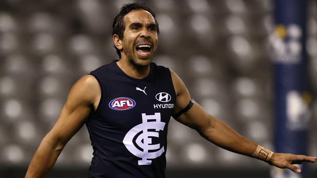 Former teammate and Carlton great Eddie Betts said it was “sad” to hear of news Jones had walked from the game.