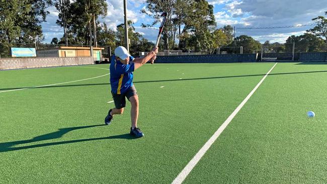 Gympie hockey - Riley Bambling. Picture: Bec Singh