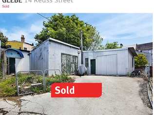 The Glebe tin shed that went for $1.69m. Picture: LJ Hooker Glebe