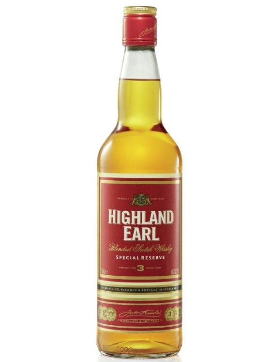 Aldi’s platinum medal winner Highland Earl Scotch Whisky retails for $36.99.