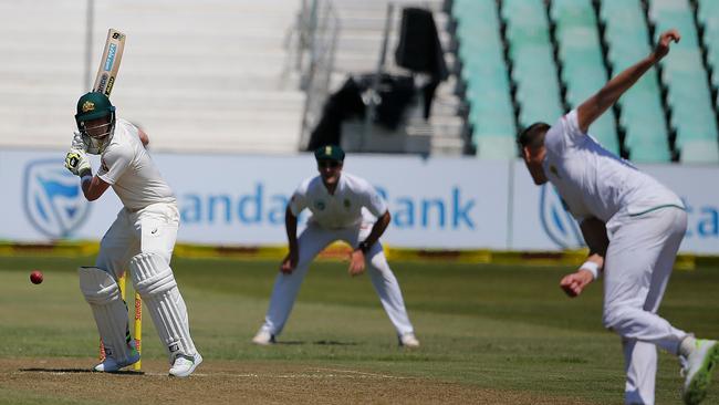 Steve Smith faces Morne Morkel. Picture: AFP.