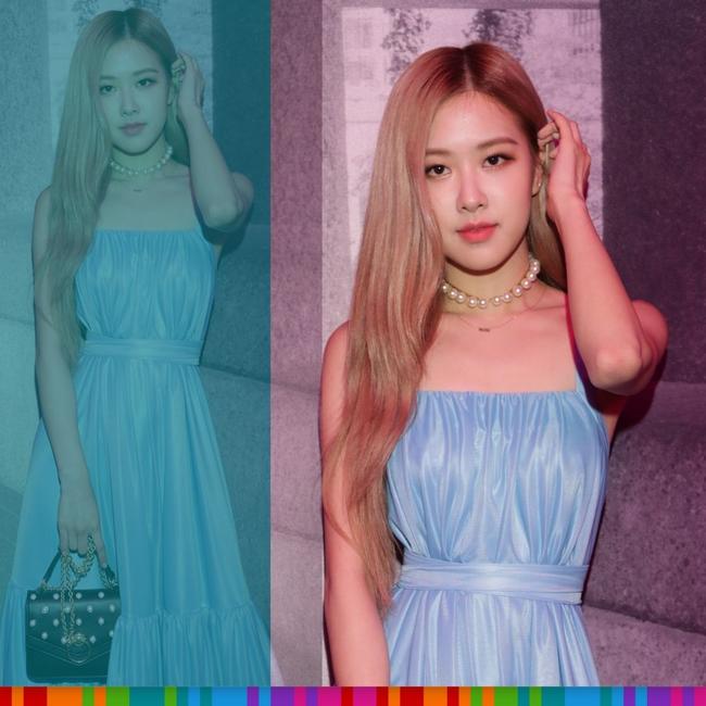 Rosé from Blackpink on the red carpet.