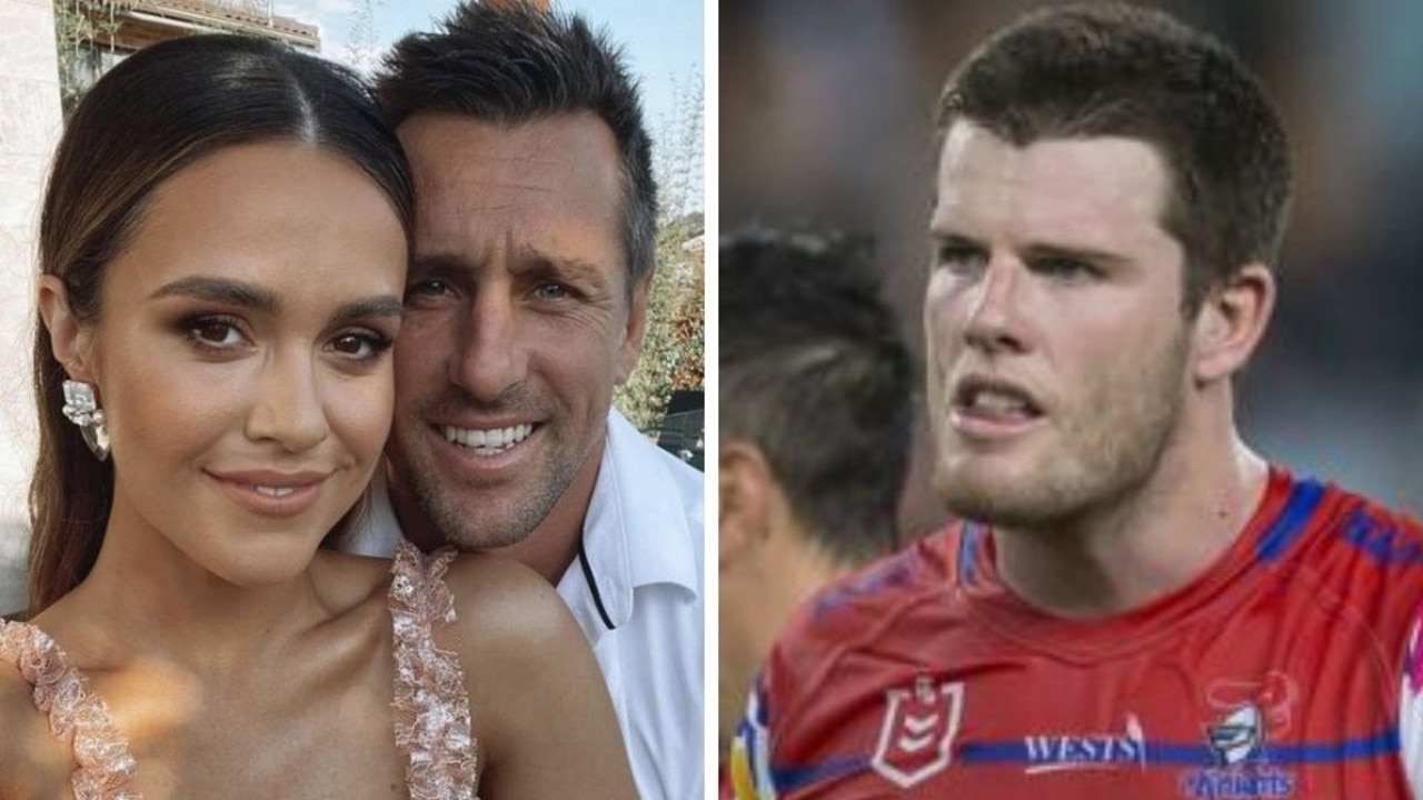 Lachlan Fitzgibbon has buried the hatchet with Mitchell Pearce.