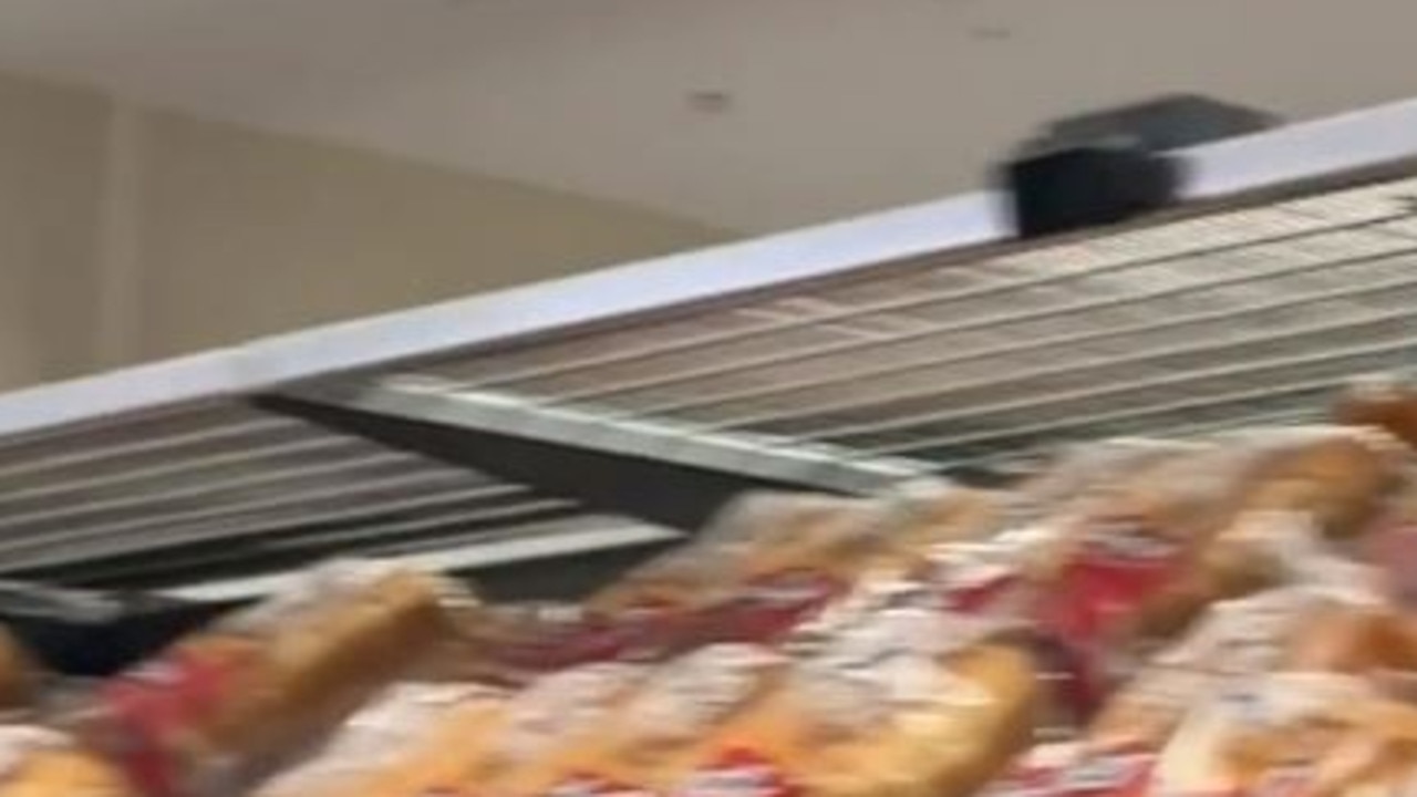 Woolworths said the new camera system helps monitor stock levels. Picture: TikTok