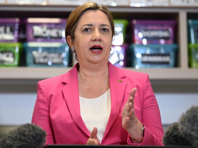 Queensland Premier Annastacia Palaszczuk said on Tuesday Director-General Rachel Hunter was looking into the issue. Picture: NCA NewsWire / Dan Peled