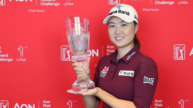 Minjee Lee has added another accolade to her trophy cabinet. Picture: Michael Reaves/Getty Images