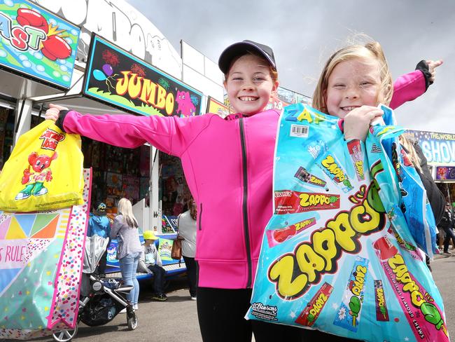 Showbags are always a crowd favourite at the Launceston Show. Pictures: CHRIS KIDD