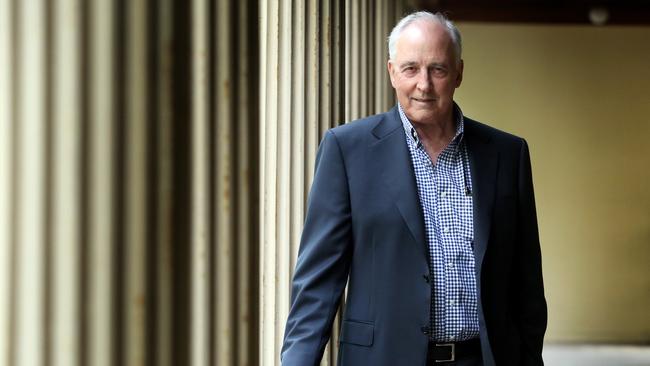 Former Labor prime minister Paul Keating in his Sydney office. Picture: James Croucher