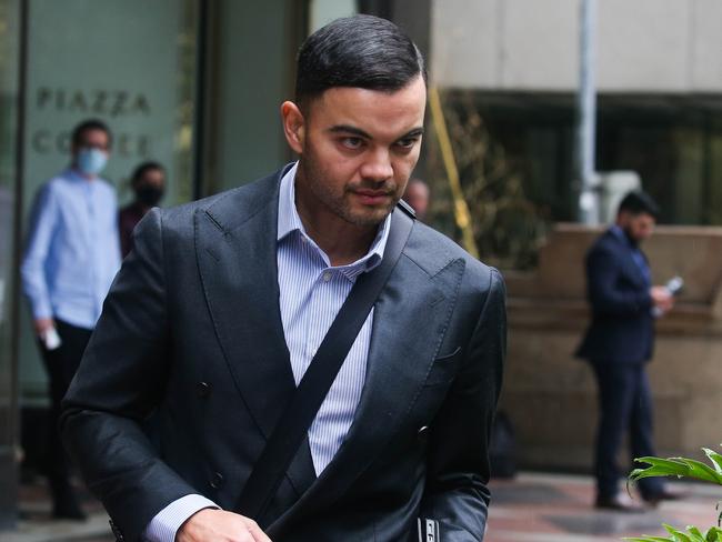 Australian musician Guy Sebastian gave evidence during the trial. Picture NCA NewsWire / Gaye Gerard