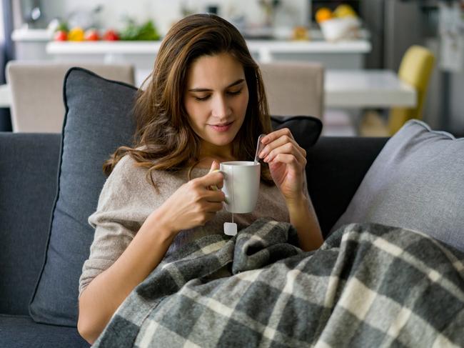 Hot drinks can make you feel better when you’re sick. Picture: iStock