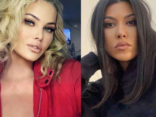 Is Travis' ex Shanna in a war of words with Kourtney? Picture: Instagram