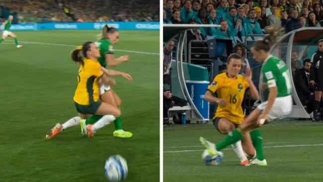 Irish captain’s heavy tackle rocks Matilda