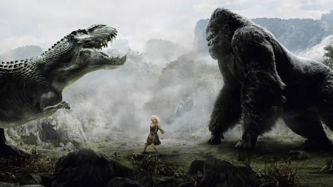 A still from King Kong v Godzilla. Picture: Supplied